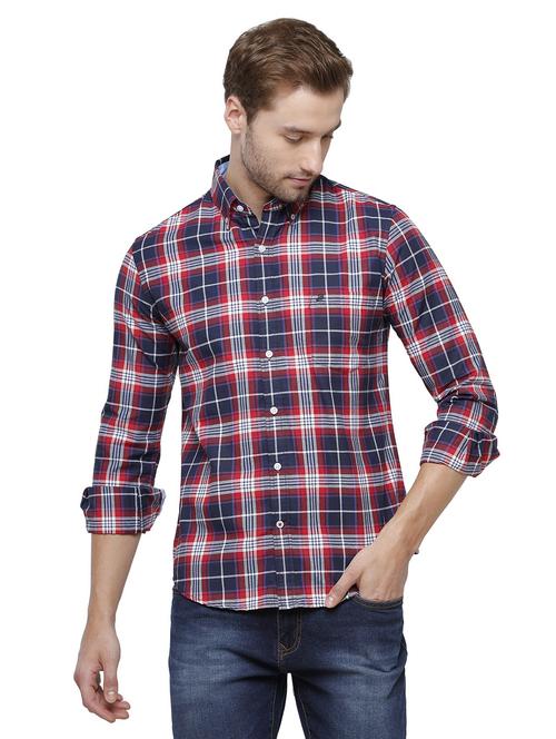 multi colored checkered casual shirt - 18738194 - Very Small Image - 1