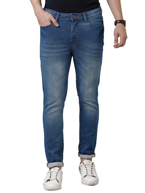 mens slim fit plain jeans - 18738343 - Very Small Image - 1