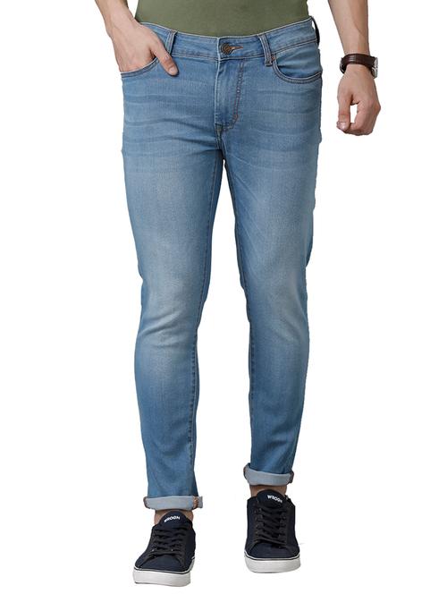 mens slim fit plain jeans - 18738365 - Very Small Image - 1