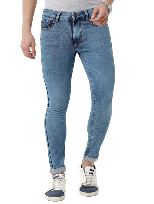 mid rise light washed denim jean - 18738376 - Very Small Image - 1