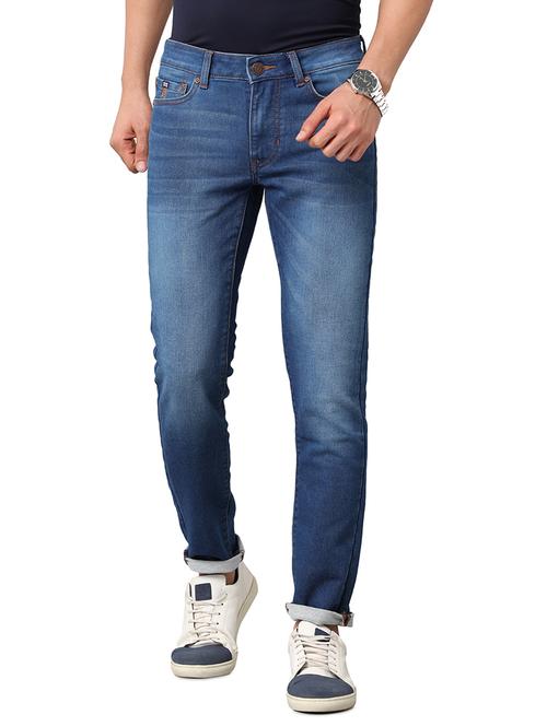 mid rise light washed denim jean - 18738388 - Very Small Image - 1