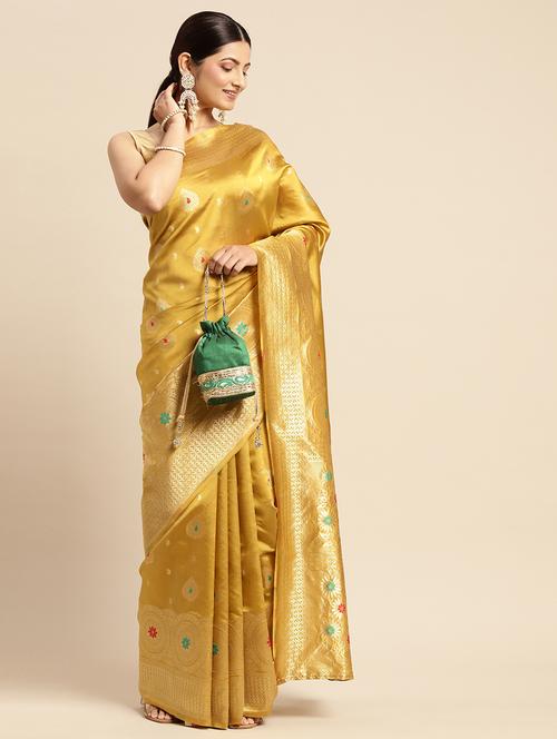 self design kanjivaram saree - 18738892 - Very Small Image - 1