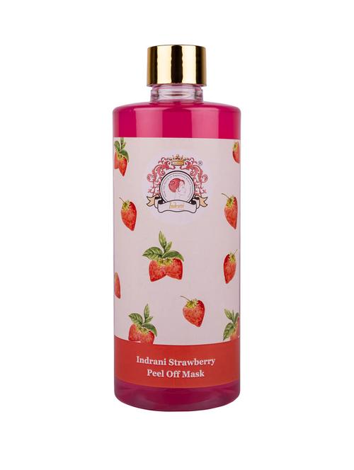 indrani strawberry peel off mask for women removes tan 500ml - 18739102 - Very Small Image - 1