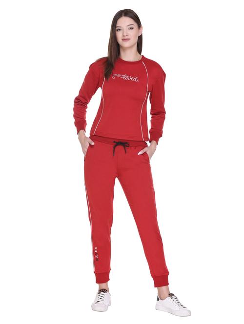 crew neck graphic track suit set - 18744402 - Very Small Image - 1