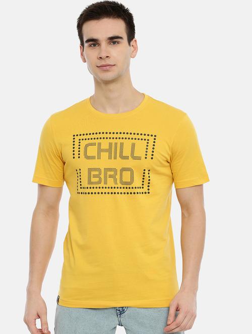 round neck printed regular tee - 18751047 - Very Small Image - 1