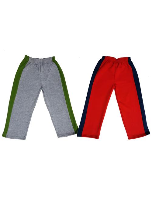 girls pack of 2 mid rise casual trousers - 18753856 - Very Small Image - 1