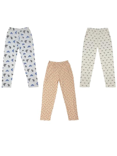 girls printed casual trouser combo - 18754143 - Very Small Image - 1