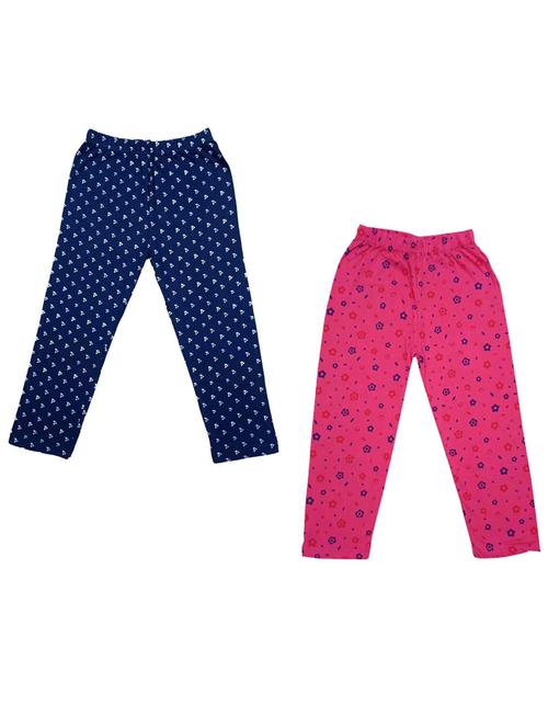 girls printed casual trouser combo - 18754177 - Very Small Image - 1