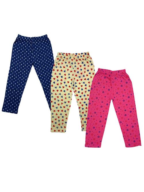 girls printed casual trouser combo - 18754180 - Very Small Image - 1
