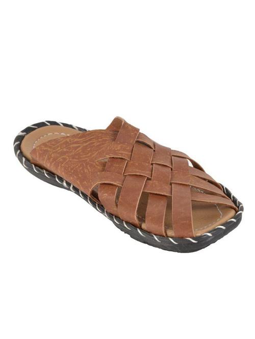 tan slip on sandal - 18754286 - Very Small Image - 1