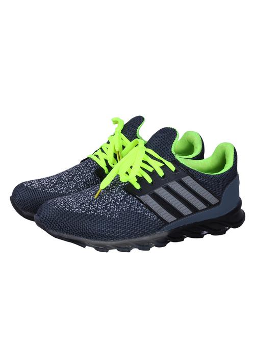 mens multi coloured lace up casual shoes - 18754354 - Very Small Image - 1