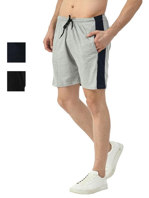 pack of 3 color blocked short - 18754575 - Very Small Image - 1