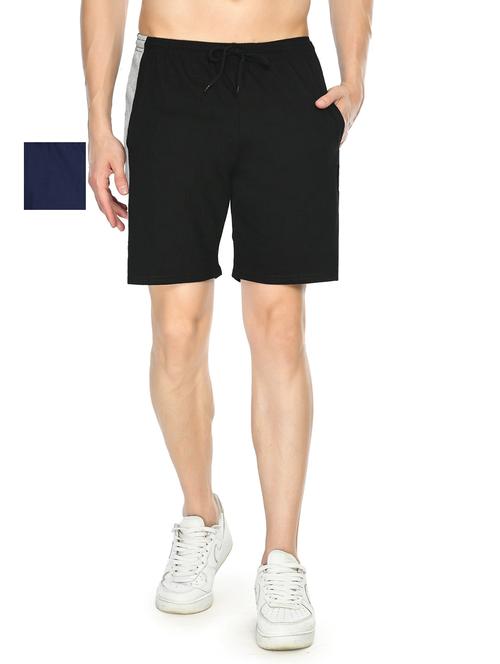pack of 2 mid rise solid bermuda short - 18754600 - Very Small Image - 1