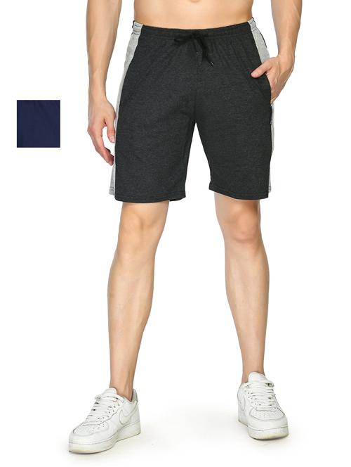 pack of 2 mid rise solid bermuda short - 18754602 - Very Small Image - 1