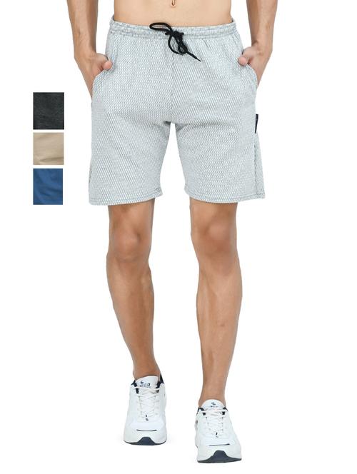 combo of mens solid bermuda shorts - 18754743 - Very Small Image - 1
