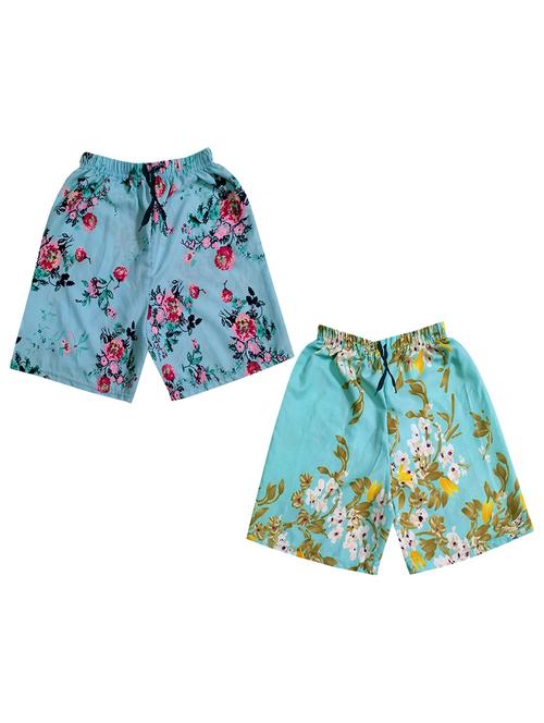 combo of women printed regular short - 18754807 - Very Small Image - 1