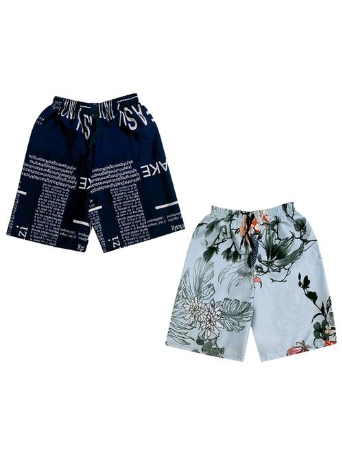 combo of women printed regular short - 18754809 - Very Small Image - 1