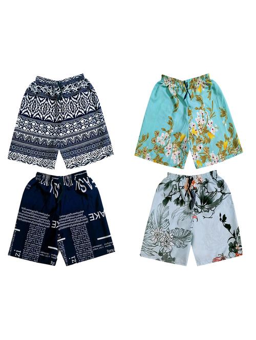 combo of women printed regular short - 18754812 - Very Small Image - 1