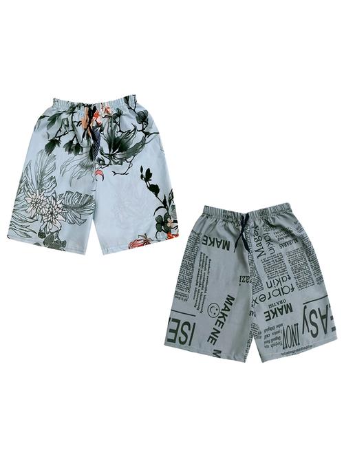 combo of women printed regular short - 18754816 - Very Small Image - 1