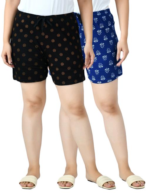 combo of women solid regular short - 18754828 - Very Small Image - 1