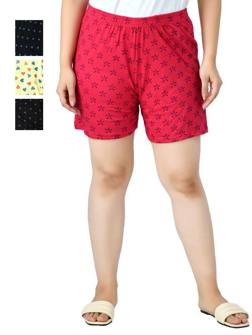 combo of women solid regular short - 18754874 - Very Small Image - 1