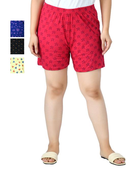 combo of women solid regular short - 18754877 - Very Small Image - 1