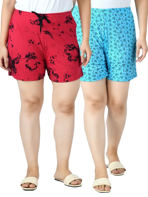 combo of women solid regular short - 18754881 - Very Small Image - 1
