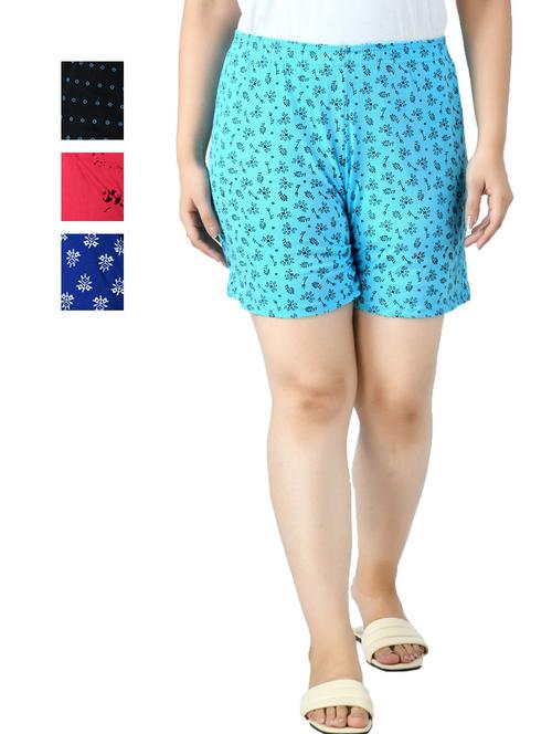 combo of women solid regular short - 18754883 - Very Small Image - 1