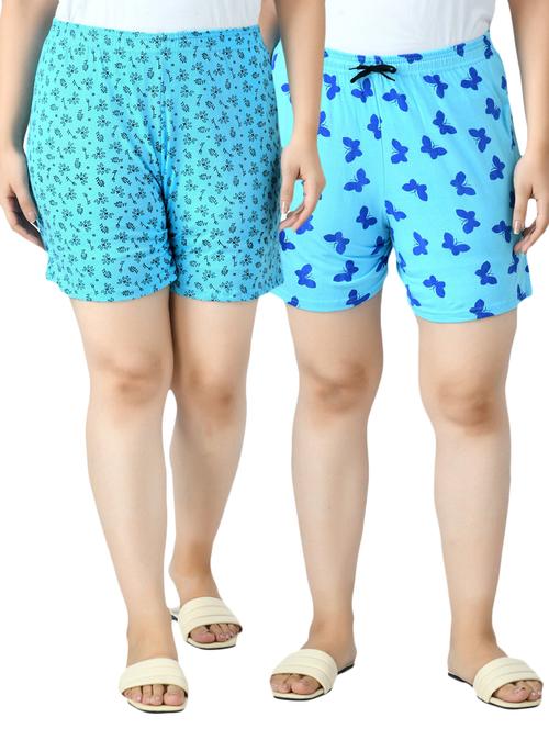 combo of women solid regular short - 18754884 - Very Small Image - 1