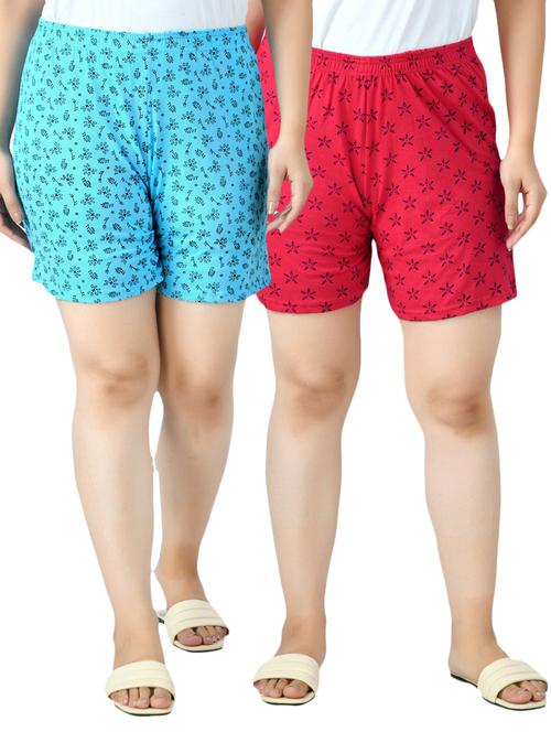 combo of women solid regular short - 18754889 - Very Small Image - 1