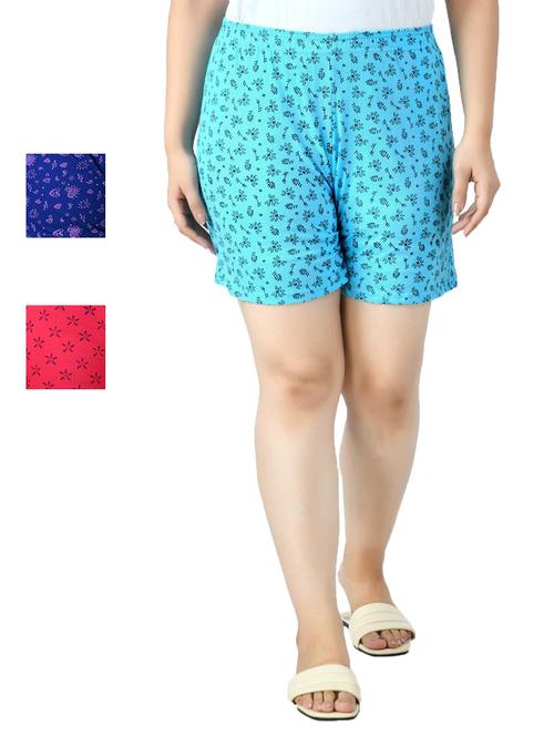 combo of women solid regular short - 18754892 - Very Small Image - 1