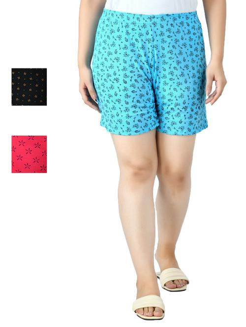 combo of women solid regular short - 18754893 - Very Small Image - 1