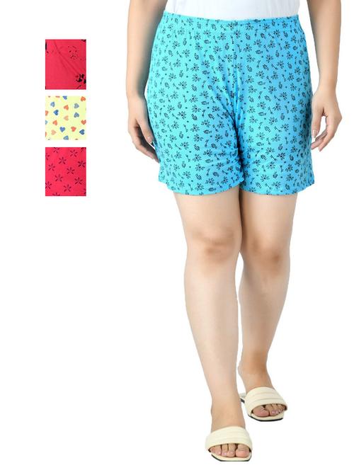combo of women solid regular short - 18754894 - Very Small Image - 1