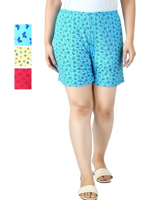 combo of women solid regular short - 18754896 - Very Small Image - 1