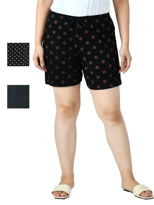 combo of women solid regular short - 18754938 - Very Small Image - 1