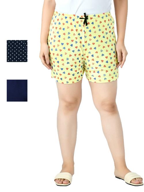 combo of women solid regular short - 18754980 - Very Small Image - 1