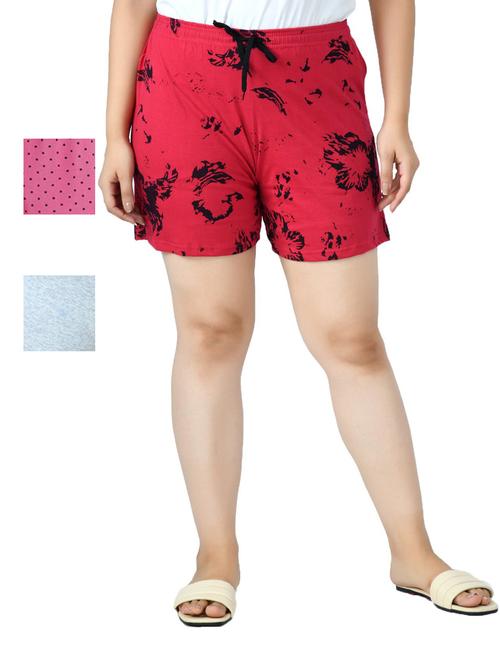 combo of women solid regular short - 18754998 - Very Small Image - 1