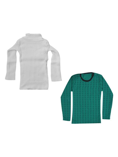girls pack of 2 multi colored t shirt - 18755046 - Very Small Image - 1