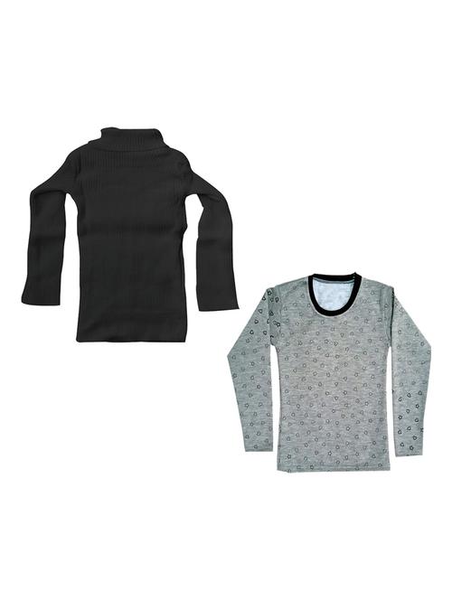 girls pack of 2 multi colored t shirt - 18755067 - Very Small Image - 1