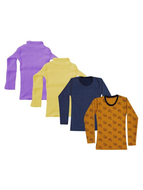 girls printed regular top combo - 18755147 - Very Small Image - 1