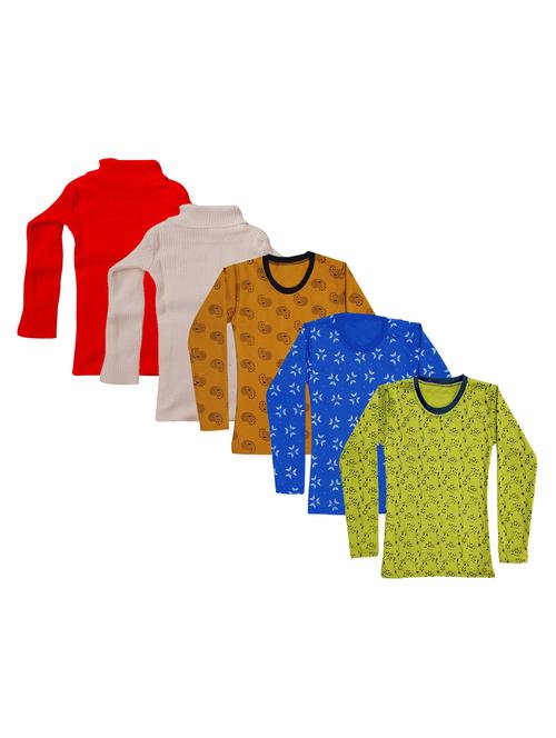 girls printed regular top combo - 18755197 - Very Small Image - 1