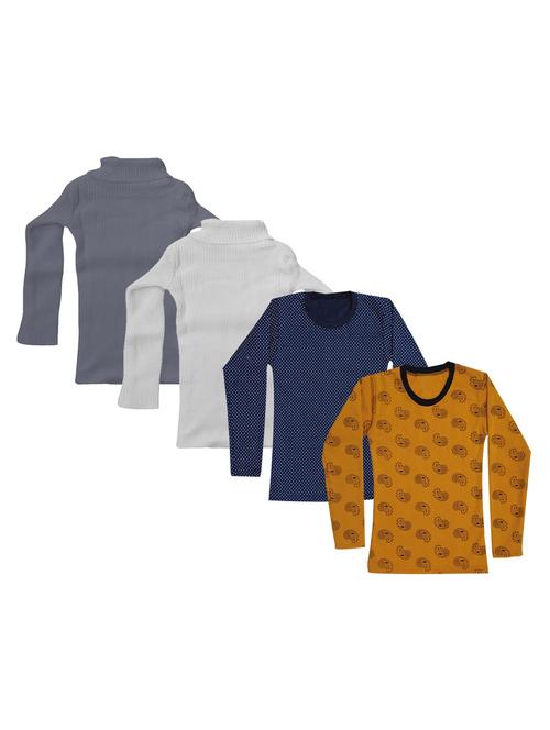 girls printed regular top combo - 18755297 - Very Small Image - 1