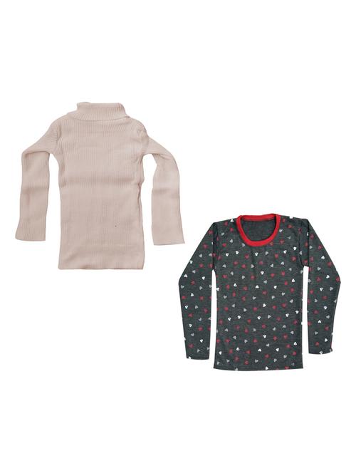 printed regular top combo - 18755332 - Very Small Image - 1