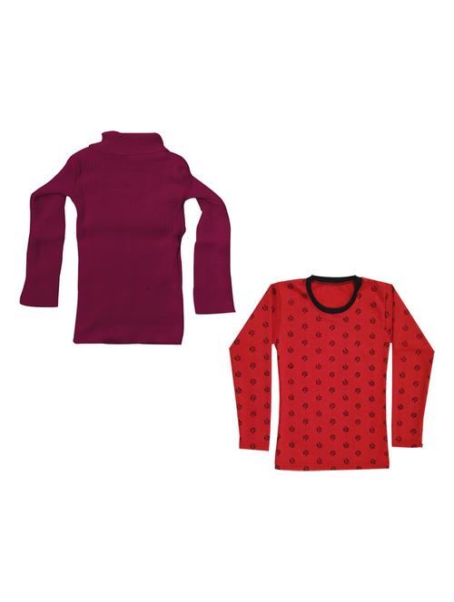 printed regular top combo - 18755402 - Very Small Image - 1