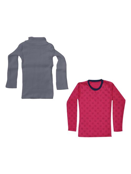 printed regular top combo - 18755542 - Very Small Image - 1