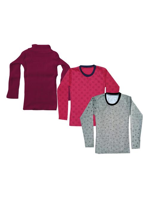 printed regular top combo - 18755599 - Very Small Image - 1