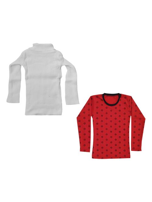 printed regular top combo - 18755616 - Very Small Image - 1