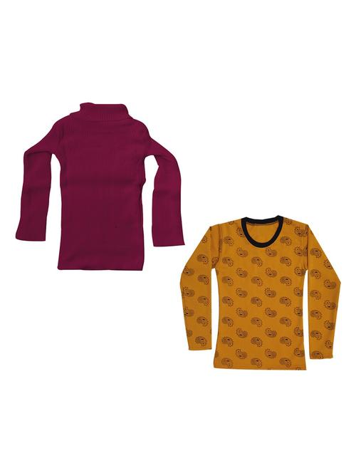 printed regular top combo - 18755645 - Very Small Image - 1