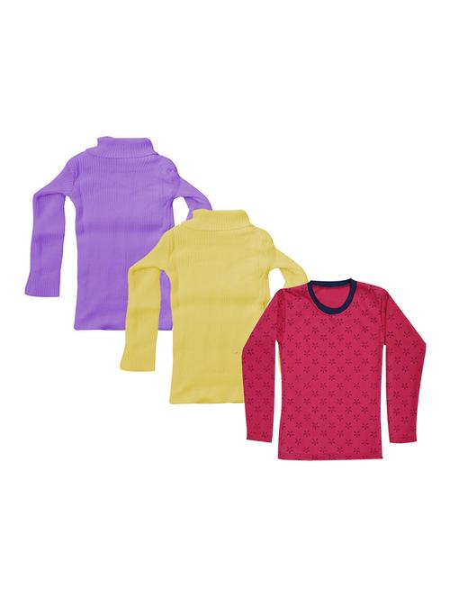 girls printed regular top combo - 18755846 - Very Small Image - 1