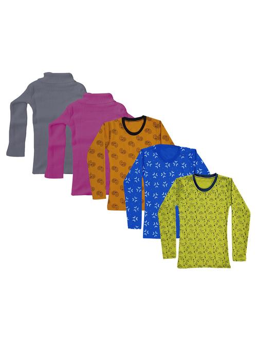 girls printed regular top combo - 18755847 - Very Small Image - 1